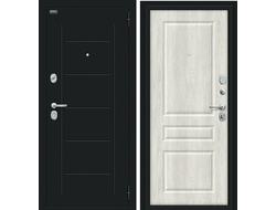 Дверь Входная "Пик"  Casablanca/Букле черное
