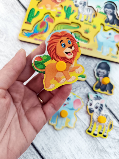 Рамка-вкладыш "Африканские животные"