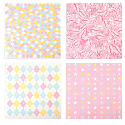 Бумага для скрапбукинга 30*30см "Пастельные тона", двустор., 12л, 180 г/м2, ОСТРОВ СОКРОВИЩ, 662763