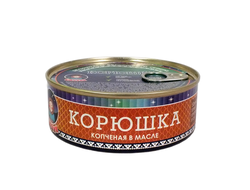 Корюшка (копч. в масле) 240 гр ГОСТ 7144-2006 срок годности: 21 мес (ключ)