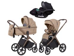 Коляска 3в1 Carrello Vector Foam Beige 2025 (Verona)