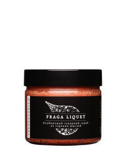 LABORATORIUM Fraga Liquet | Клубничный сахарный скраб для тела, 300г