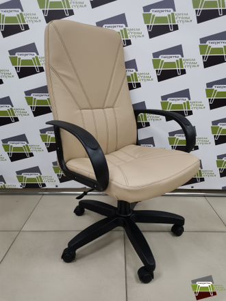 Кресло Кр37 ТГ ПЛАСТ ЭКО2 (экокожа слоновая кость)