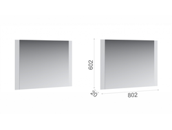 Спальня Йорк - Зеркало навесное