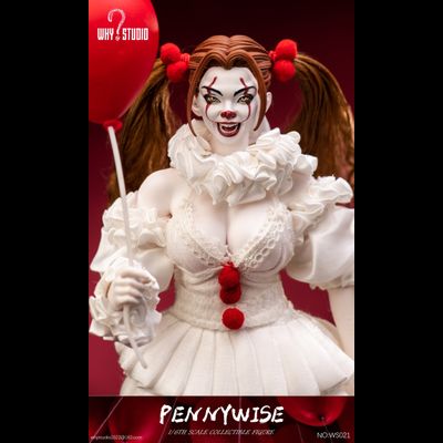 ПРЕДЗАКАЗ - Мисс Пеннивайз ("Оно") - Коллекционная фигурка 1/6 Pennywise (WS021) - WHY STUDIO ?ЦЕНА: 25900 РУБ.?