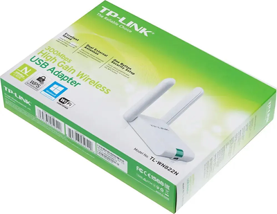 TP-LINK WI-FI адаптер WN822N Белый