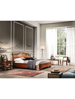 КРОВАТЬ PALAZZO DUCALE  160*200  71CI54LT (L178*P221*H116) PRAMA