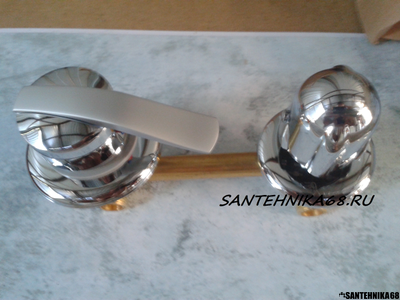 Смеситель для душевой кабины на 3 положения G3-10 G3-12 G3-14 см под резьбу