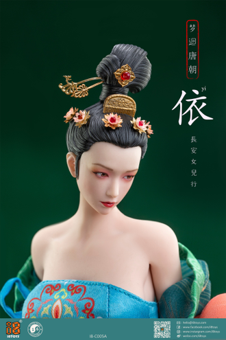 ПРЕДЗАКАЗ - Китайская придворная династии Тан - КОЛЛЕКЦИОННАЯ ФИГУРКА 1/6 Han Chinese Clothing Tang Dynasty Chang On little lady yi (I8-C005A + S24A) - I8Toys ?ЦЕНА: 15900 РУБ.?