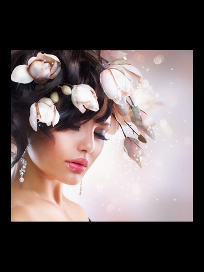 Украшения из цветов