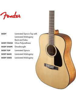 Fender CD-60S Natural