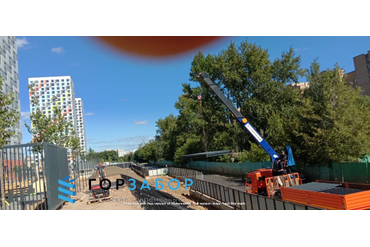 Забор под ключ в Москве