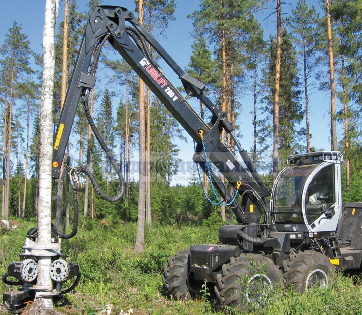 Современный гидроманипулятор L280V Loglift