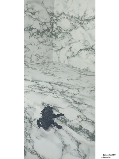 Дракон с рогами подвижной