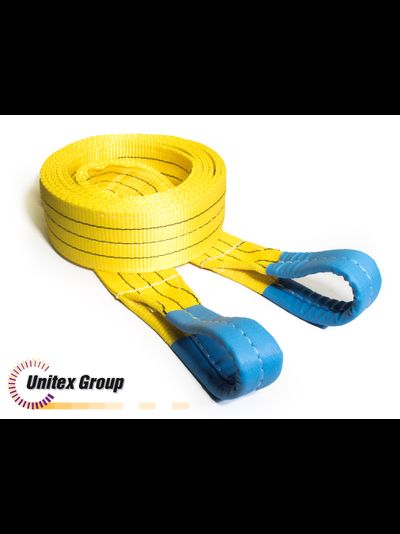 Усиленный буксировочный ремень UTX 16 петля/петля для автомобилей массой до 16 т длина 8м