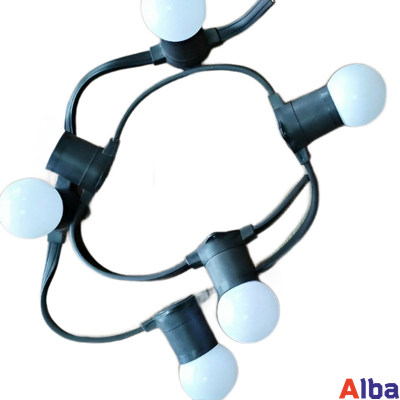 Белт-лайт 2 жилы, 15 см, ЧЕРНЫЙ, метражом