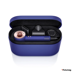 Фен Dyson Supersonic HD07 сине-розовый с подарочным боксом и расческами оригинал