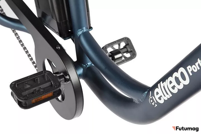 Трицикл Eltreco Porter Fat 500 UP! Темно-синий