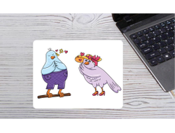 Коврик для мышки горизонтальный #3 на День влюблённых, 14 февраля