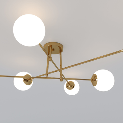 Потолочный светильник Eurosvet 30181/6 латунь