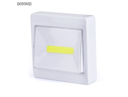 Беспроводной настенный светильник на батарейках с выключателем, на магните