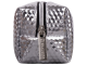 Пенал-косметичка BRAUBERG, глянцевый, мягкий, "Celebrity Silver", 21х5х6 см, 228993