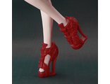 Бордово-красные туфли. (1582)