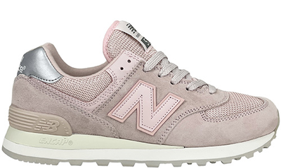 New Balance 574 Pink Grey