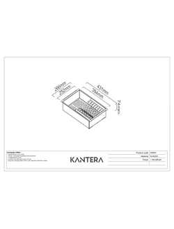 Коландер Kantera ASR03