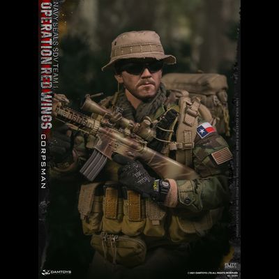 Полевой медик, операция "Красные крылья" - Коллекционная ФИГУРКА 1/6 Operation Red Wings - NAVY SEALS SDV TEAM 1 Corpsman (78084) - DAMTOYS