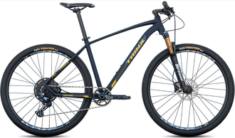 Горный велосипед Trinx X9 PRO 29/19 черный золотой