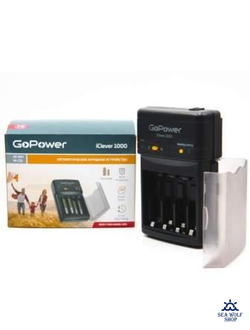 Зарядное устройство GoPower LiCharger 4 слота для аккум.