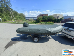 Рип-стоп Корея пропитка 5000 ед. цвет хаки-темная олива