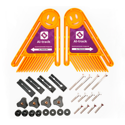 Прижим пластиковый (гребенка) для фрезерного стола (комплект из 2ух шт.)