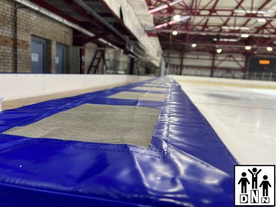 Защитные маты для шорт-трека ППУ+ППЭ 200х120х20 см, плотность 18 кг/м3 DNN
