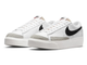 Nike Blazer Low Platform White Black (Белые) сбоку
