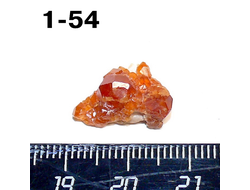 Гранат натуральный (щетка) спессартин №1-54: 1,4г - 17*11*8мм