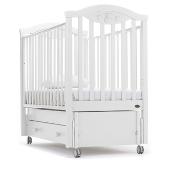 Детская кровать Nuovita Lusso Swing продольный Bianco/Белый