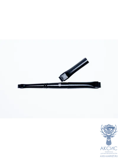 Кисть PACE №1 + доп. аппликатор в черном упругом нейлоне для ламинирования ресниц