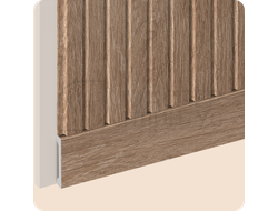 Плинтус напольный HIWOOD B90V1 BR416