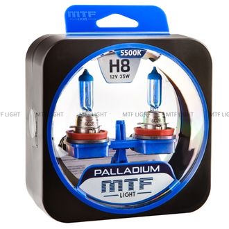 Комплект галогенных ламп H8 Palladium 2шт. HPA1208
