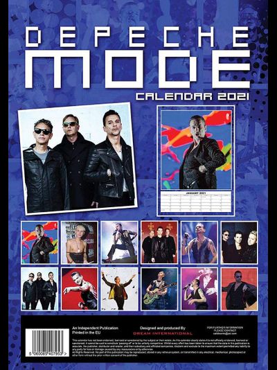 Depeche Mode Calendar Календарь 2021 Dream