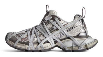 Balenciaga 3XL Extreme Lace Trainers Brown Grey Beige мужские