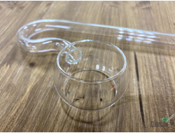 Набор Lily Pipe Spin NANO 17 мм - вход и выход из стекла