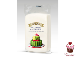 Мастика сахарная Белая Визьен Vizyon универсальная, 1кг