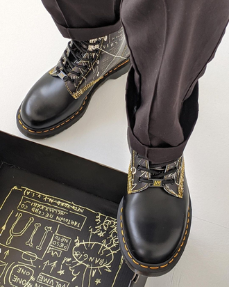 Ботинки Dr. Martens 1460 Basquiat черные