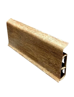 Плинтус напольный "ДЕКОНИКА" 85мм*2,2м ШИРОКИЙ  211 Дуб рустик