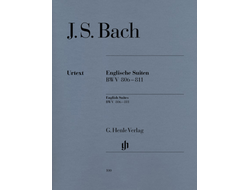 Бах И.С. Шесть английских сюит для фортепиано BWV 806-811