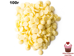 Шоколад Белый в каллетах 25,9% Барри (Бельгия), 100 гр