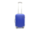 Пластиковый чемодан ABS синий размер S